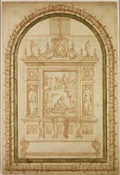 San Pietro che pesca, studio per l